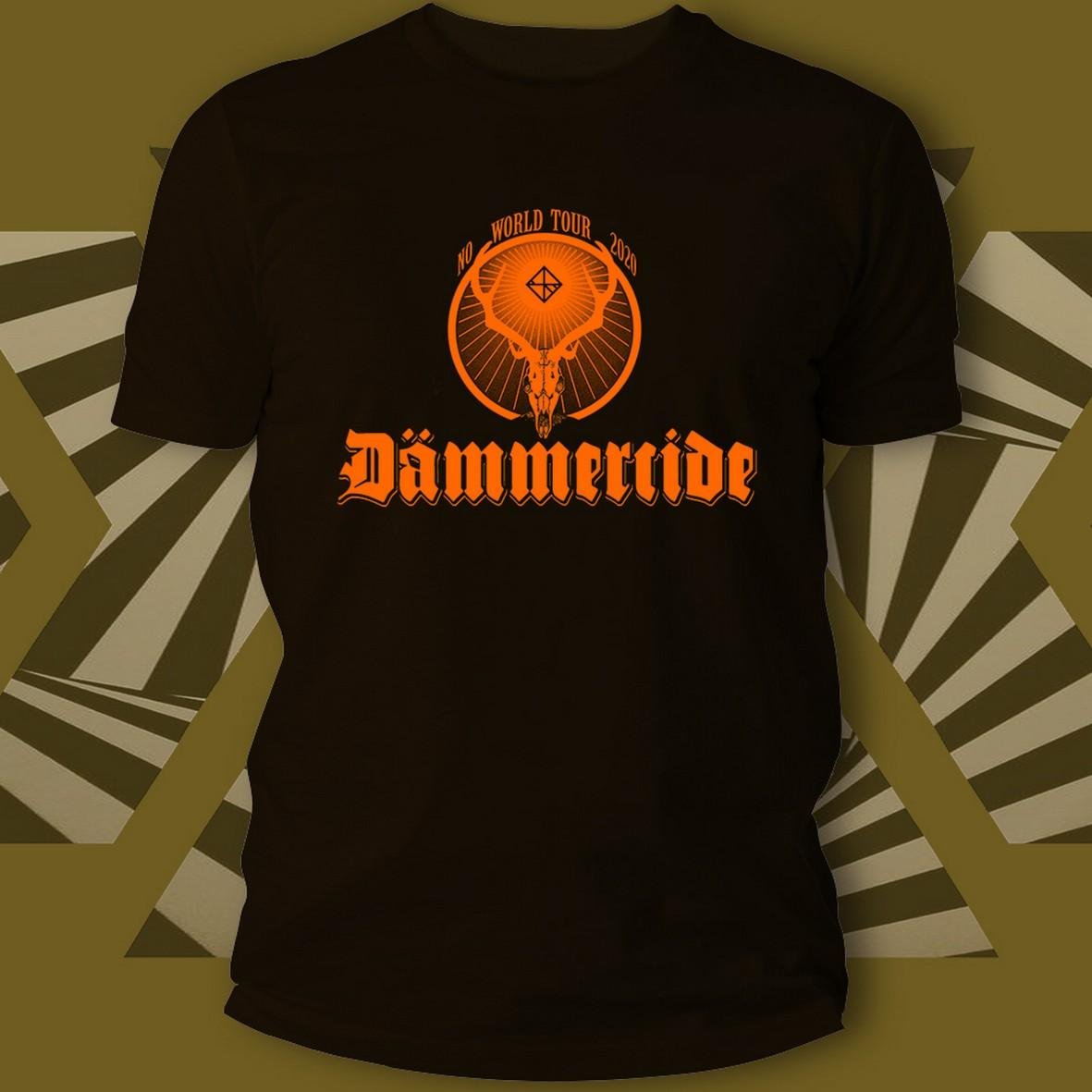 Matrix Music Store Dammercide Orange Logo T-shirt cotone organico