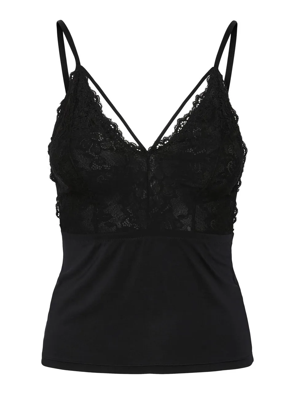 Pieces Pcnichelle Strap Top canottiera S nera