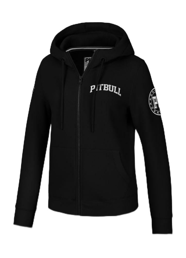 Pitbull Tyrian Felpa Donna M con Cappuccio Zip