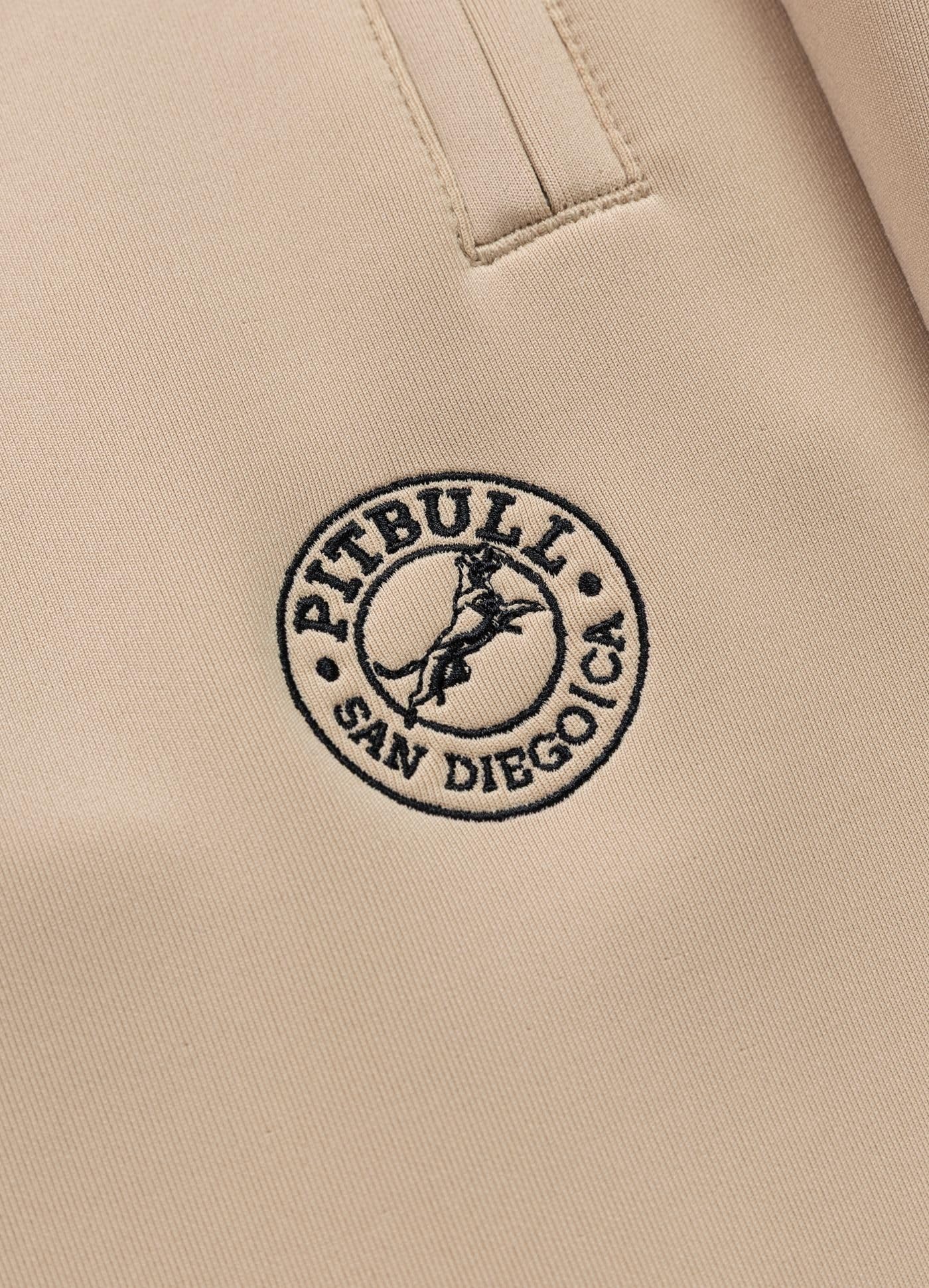 Pitbull San Diego Shorts Uomo Corti in Cotone Tasche Zip