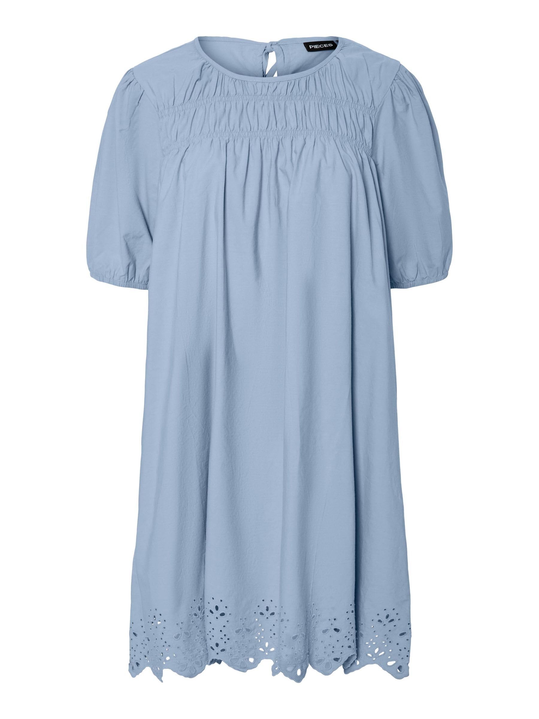 Pieces Pcsalmina 2/4 vestito donna M blu cachemire