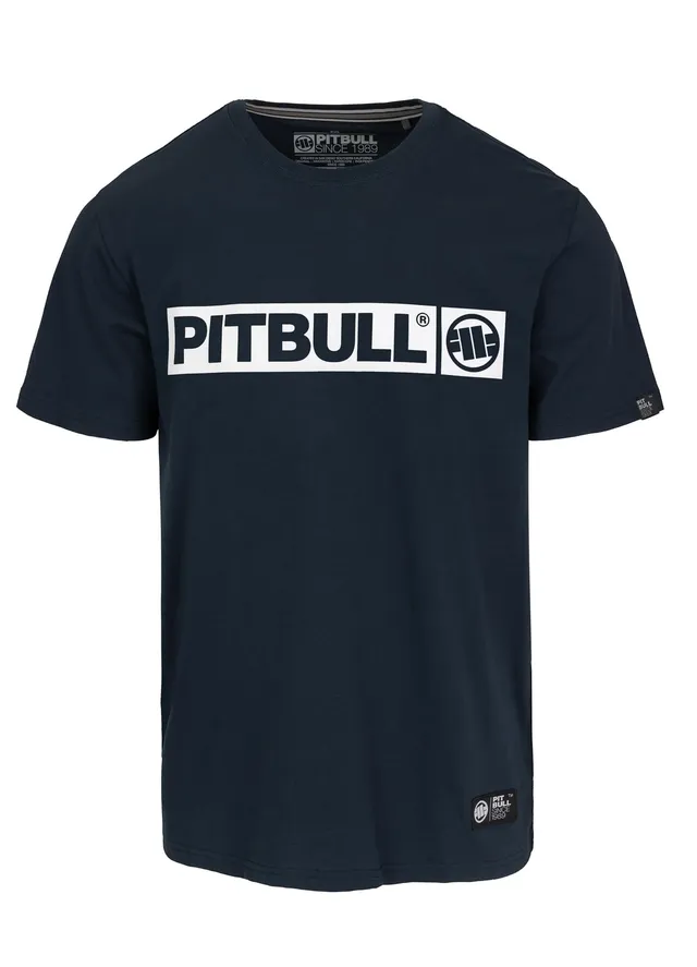 Pitbull Hilltop t-shirt uomo nera manica corta cotone