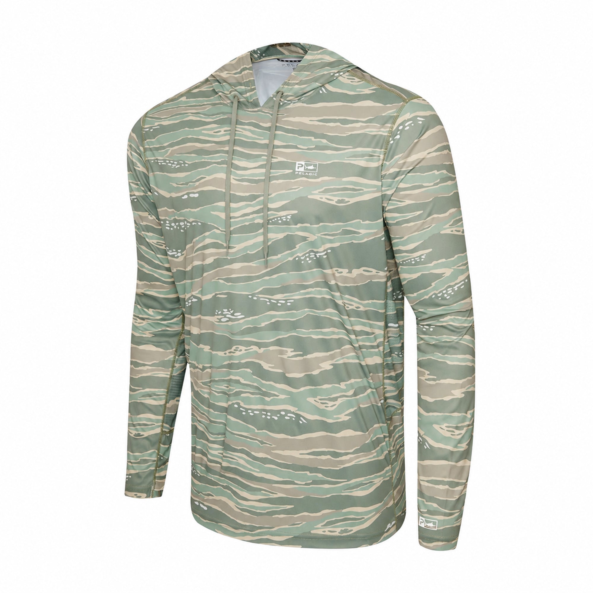 Pelagic Vaportek maglia pesca uomo mangrove UPF 50+
