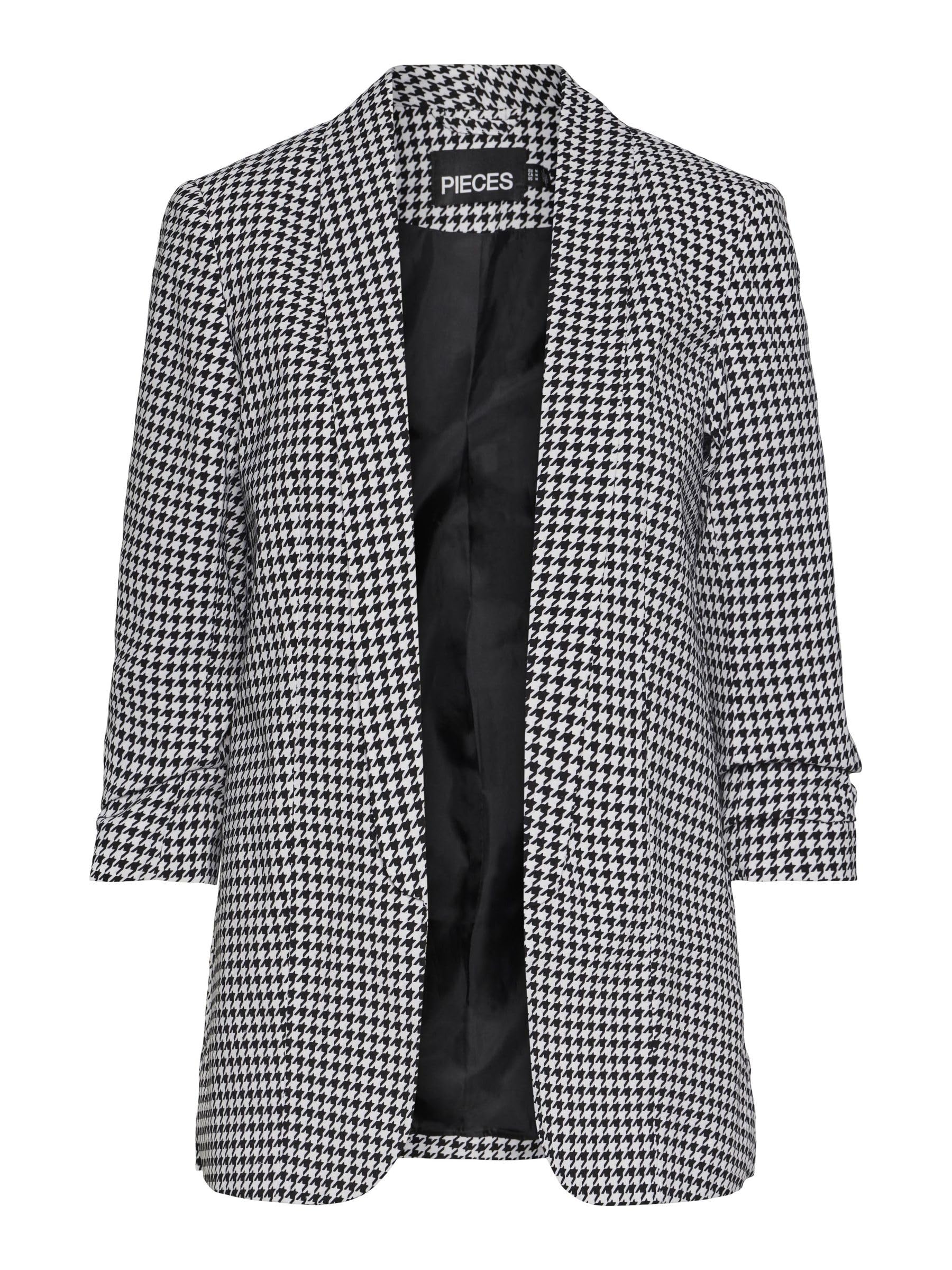 Pieces Pcbosella Blazer Manica 3/4 Stampato XL