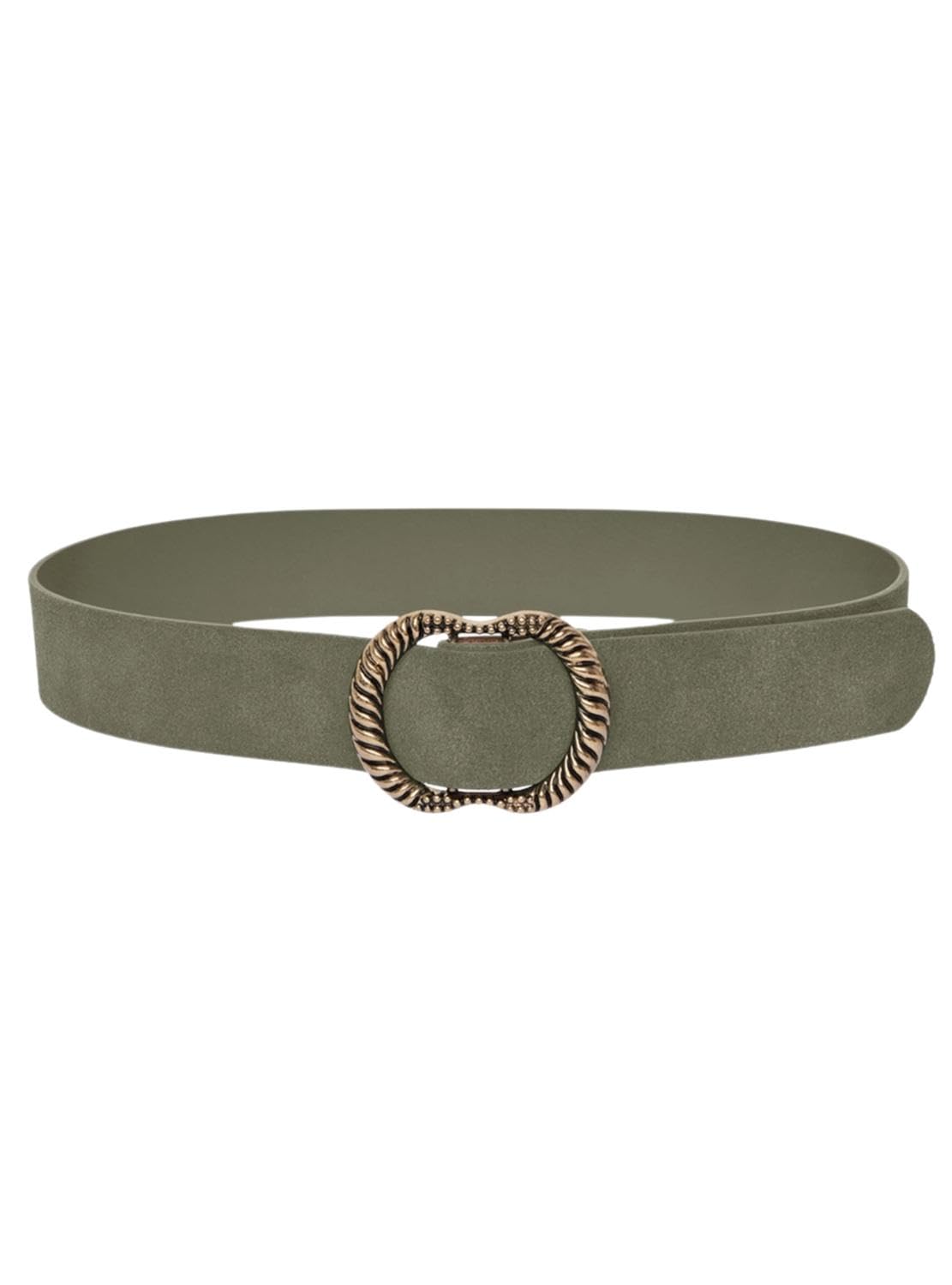 PIECES Pcnikka Suede Jeans Belt cintura donna verde
