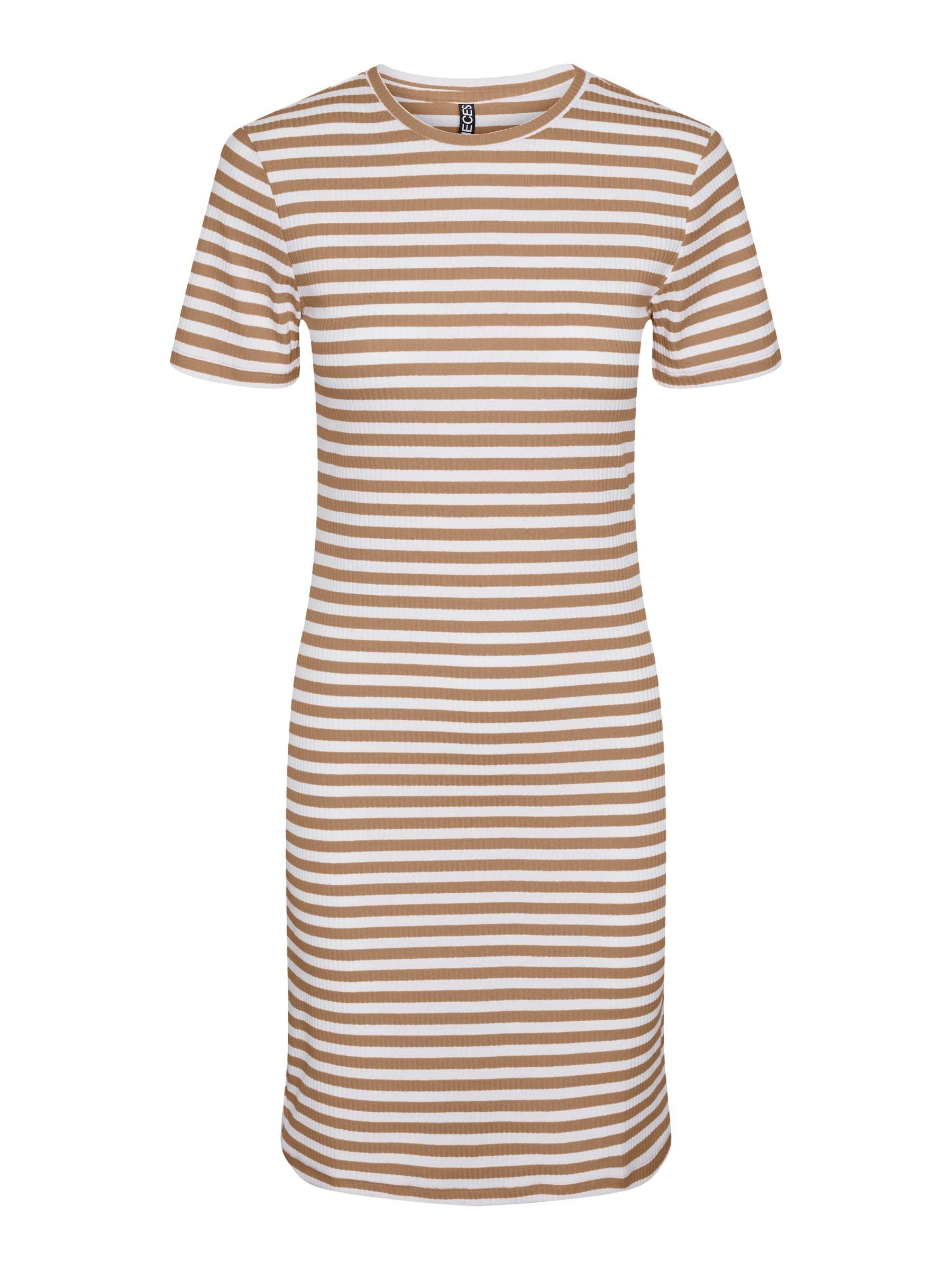Pieces Pcruka SS Dress Noos vestito manica corta leggero