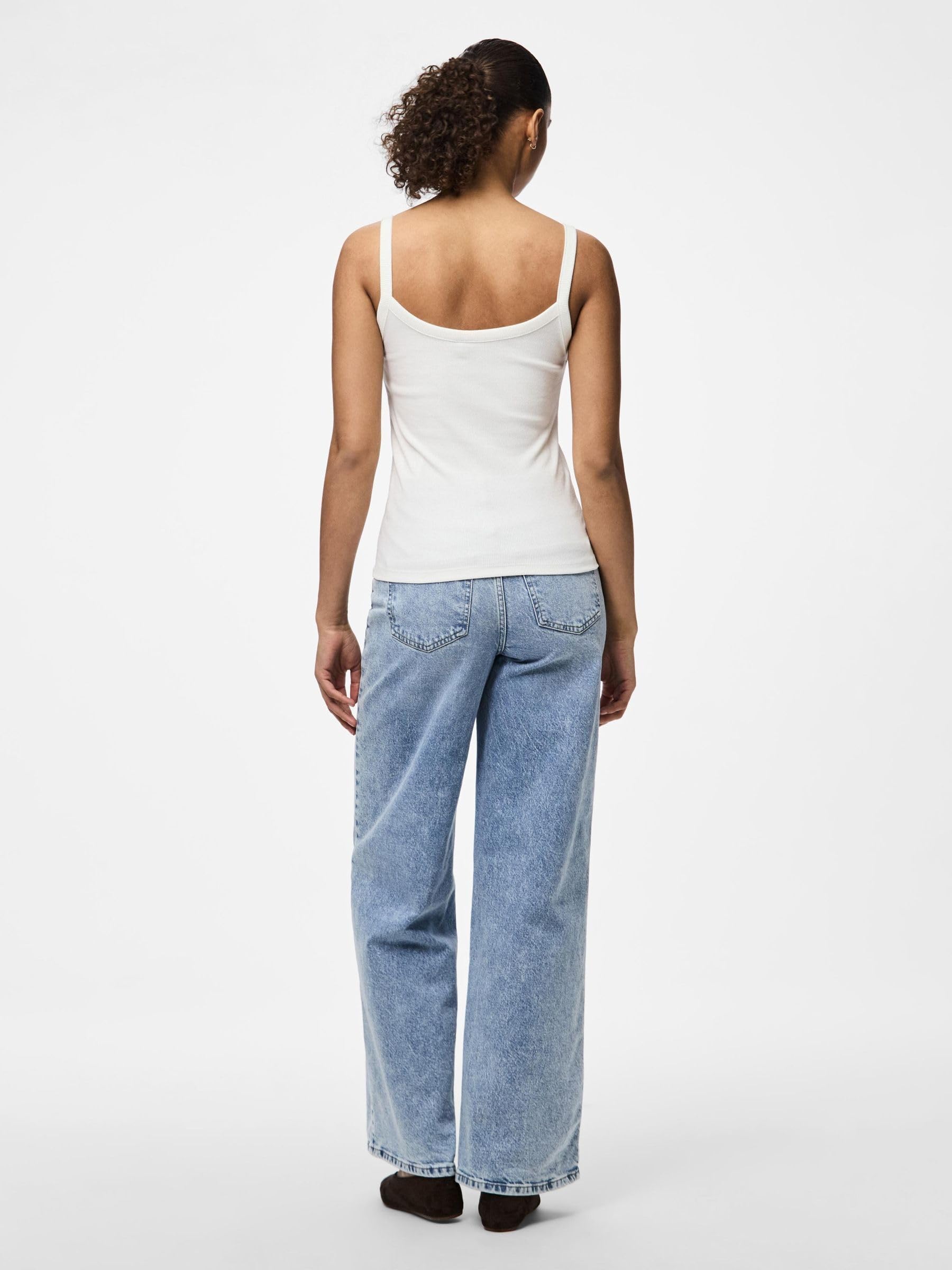 Pieces Pcmay Strap Top Noos canotta taglia S uso quotidiano