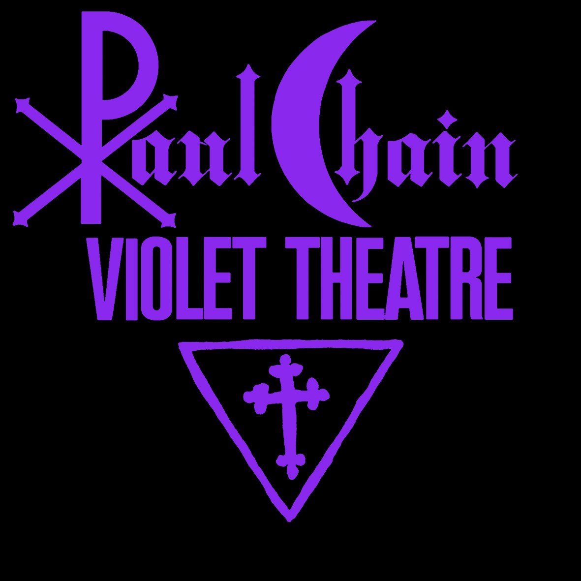 Matrix Music Store Chain Paul Violet Theater maglietta viola stampa digitale