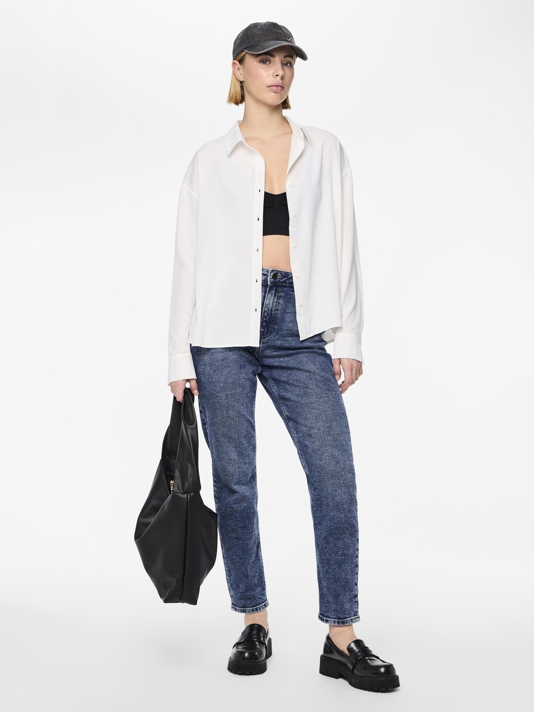 Pieces Pcbella HW Tap Ank Jeans Mb406 jeans 29W/32L