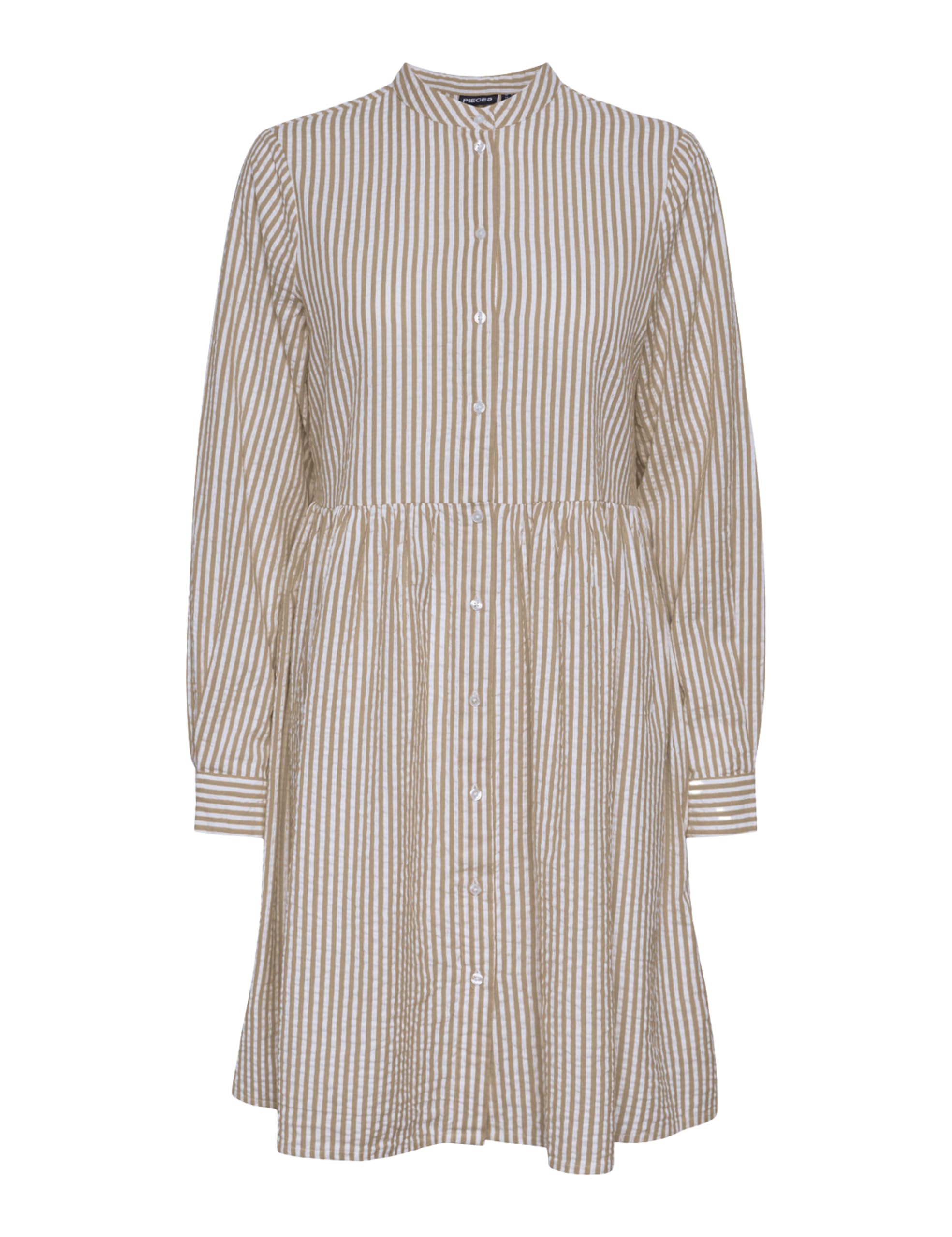 Pieces Pcsally Seersucker abito camicia donna