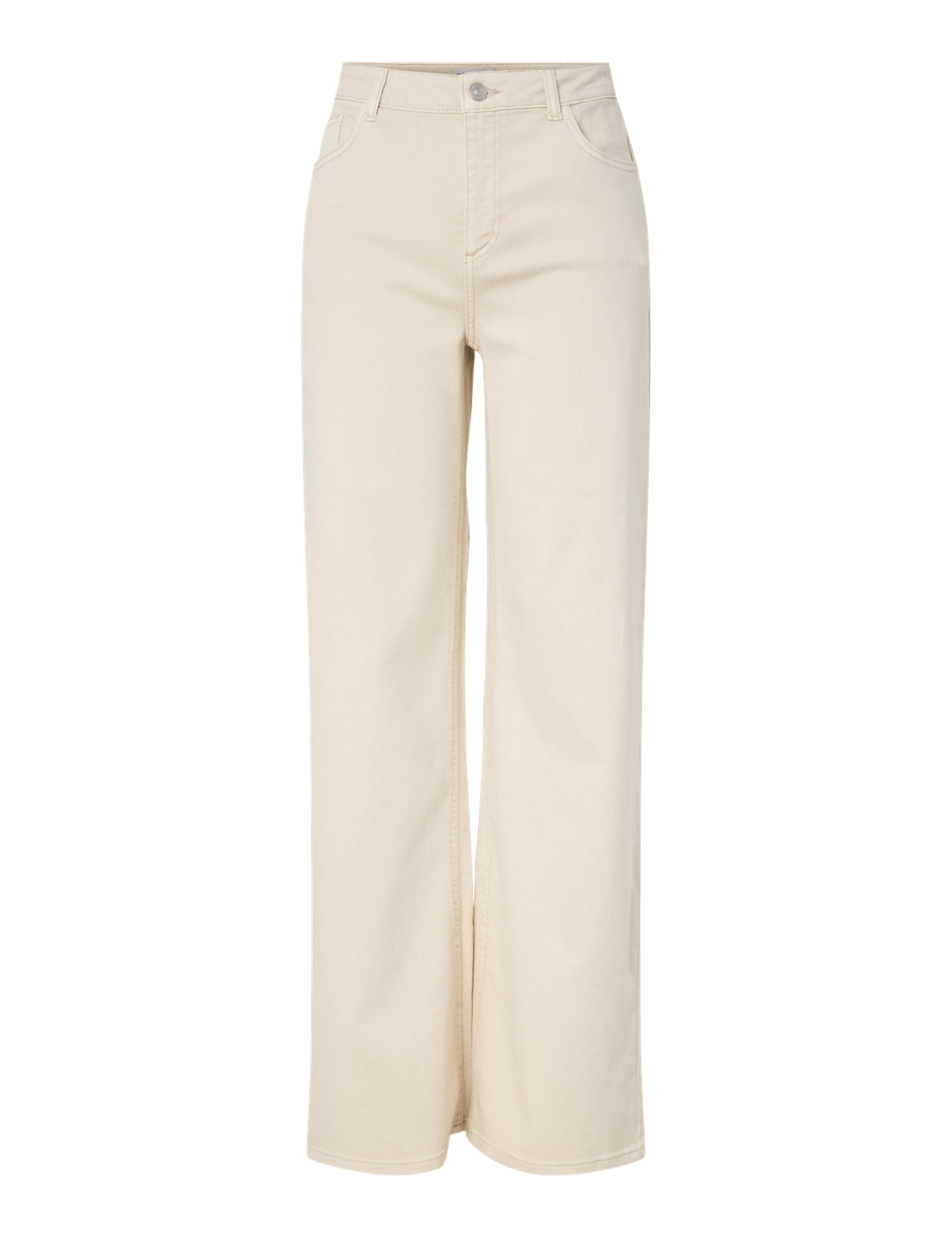 Pieces Pcsilke MW Wide jeans donna 26W/30L hot fudge