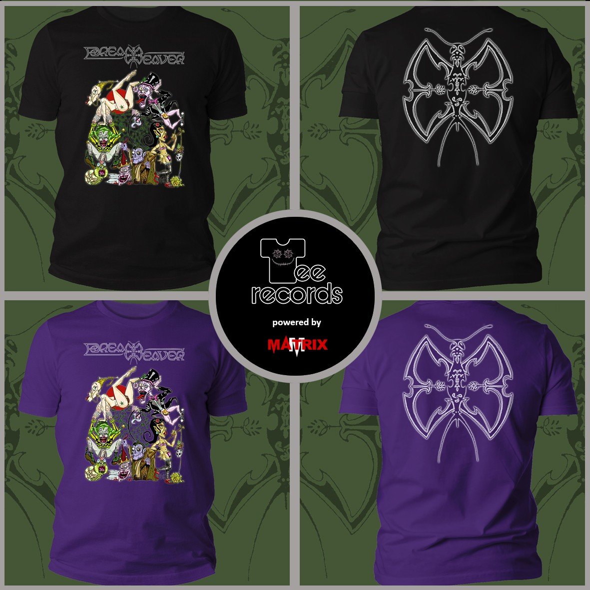 Matrix Music Store Dreamweaver III t-shirt cotone organico