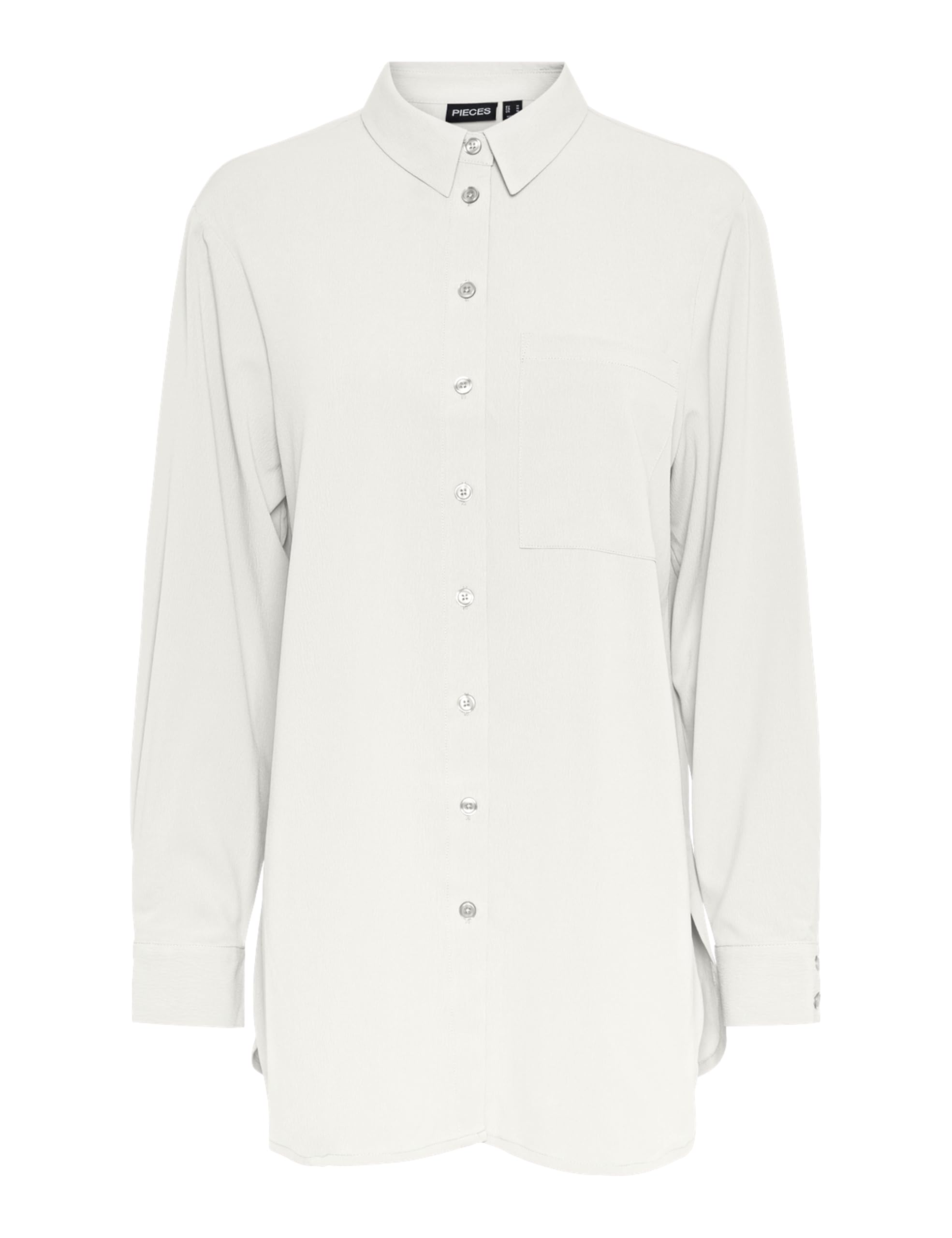 PIECES Pcmei LS Noos BC camicia donna maniche lunghe
