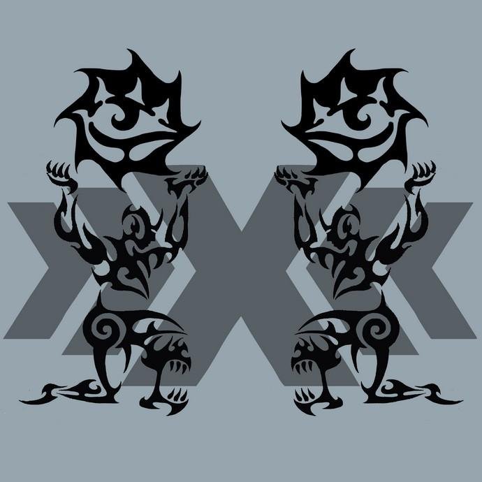 Matrix Music Store oMo Matrix Eyesoul Black Tribal t-shirt cotone