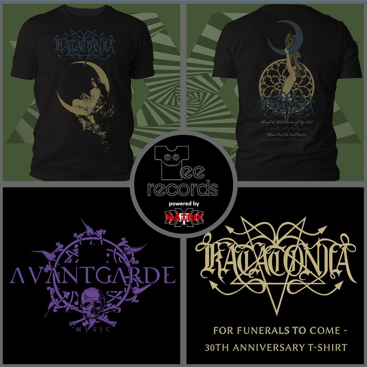 Katatonia Funeral To Come maglietta cotone organico