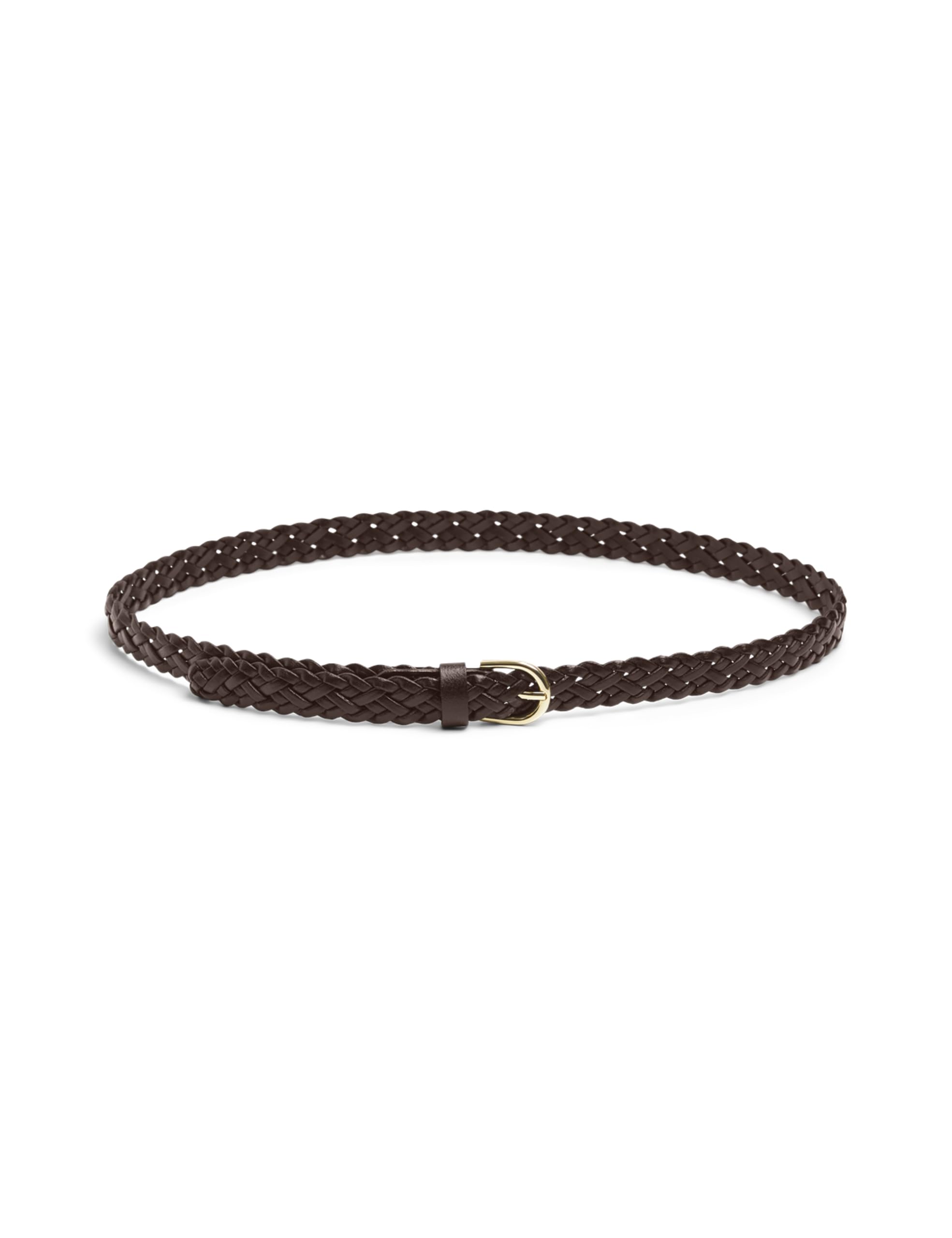 Pieces Pcavery cintura donna pelle intrecciata 80 cognac