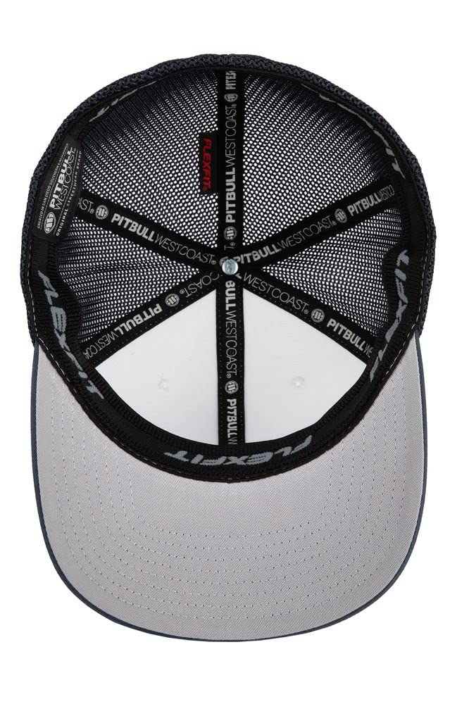Pitbull TNT berretto baseball mesh nero S-M cotone