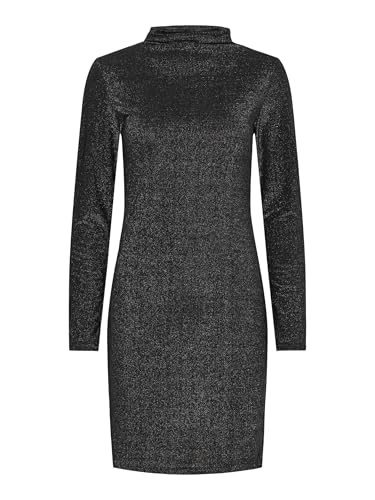 Pieces Pcmonica LS Glitter Dress Noos vestito donna taglia M