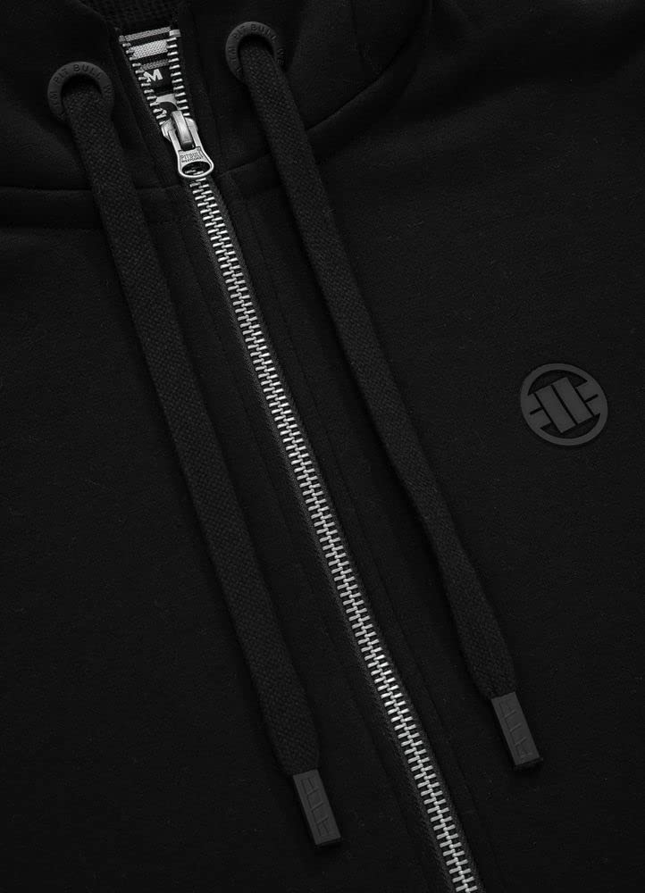 Pit Bull West Coast Hilltop felpa con zip in cotone taglia M