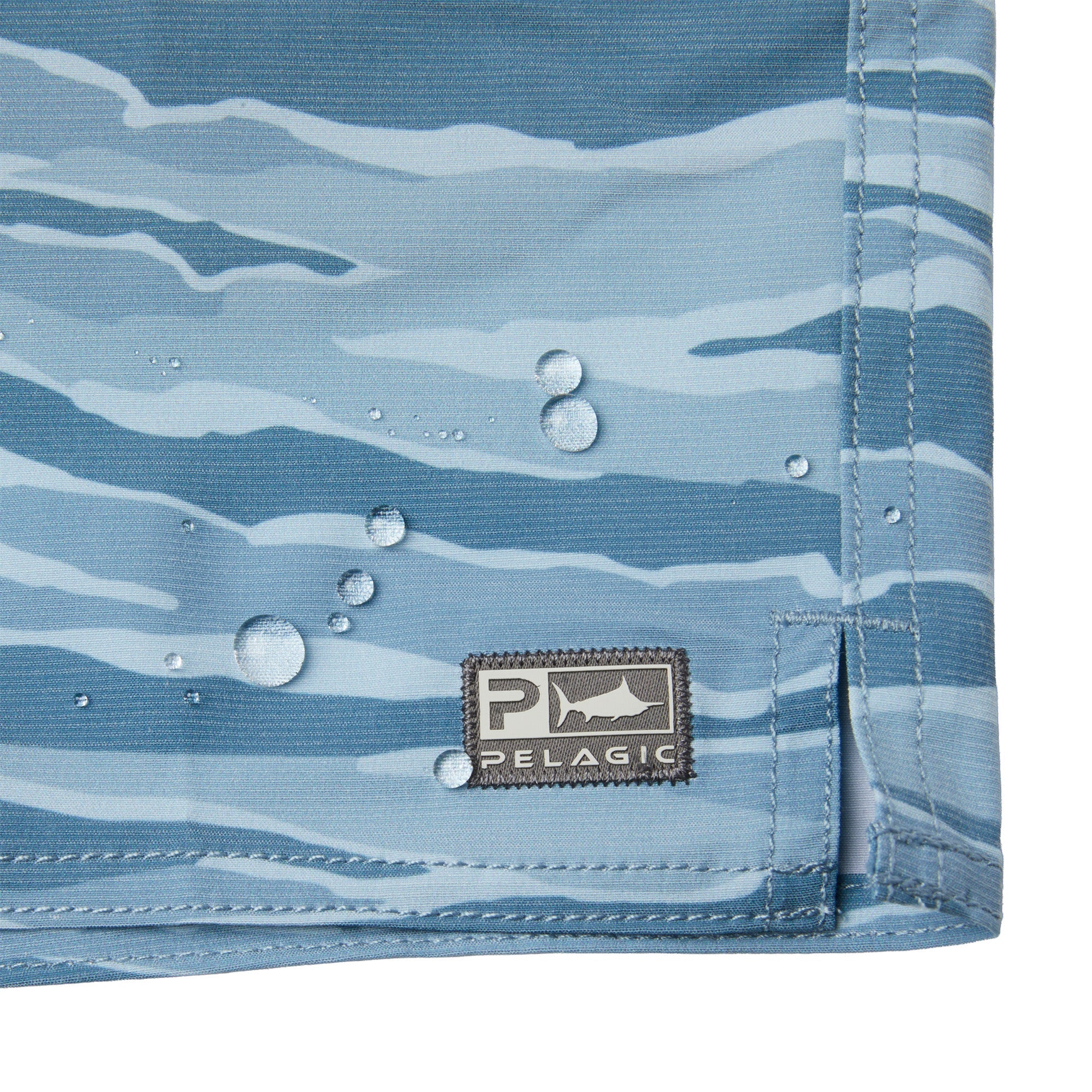 PELAGIC Ledge costume mare ragazzo petrolio tasca zip