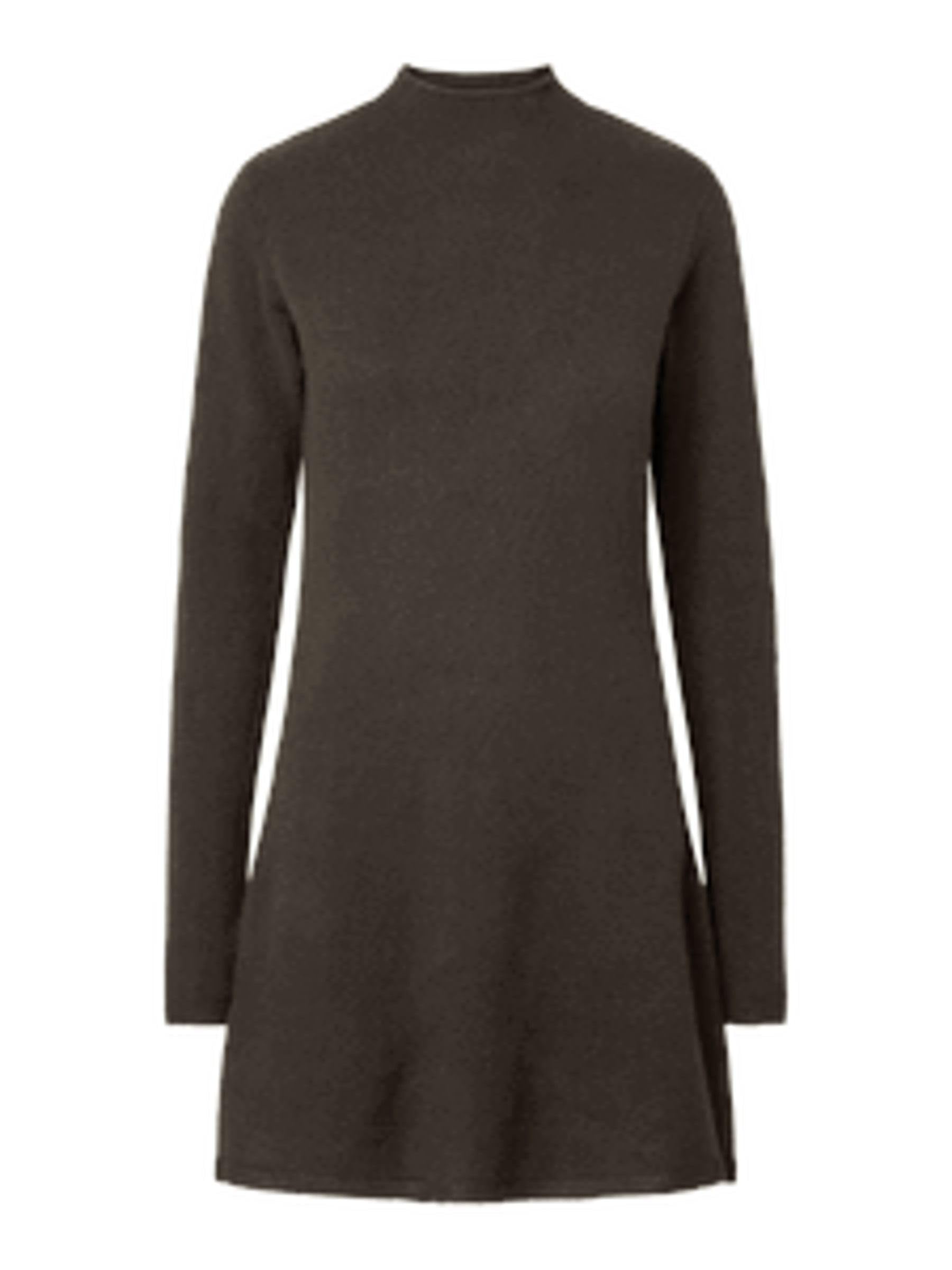 Pieces Pcjunna LS Mock Neck Mini Knit Dress abito S