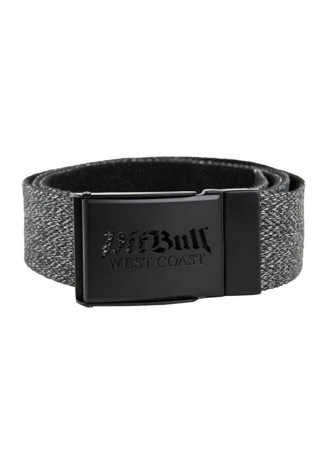 Pit Bull Old cintura con logo nera classica