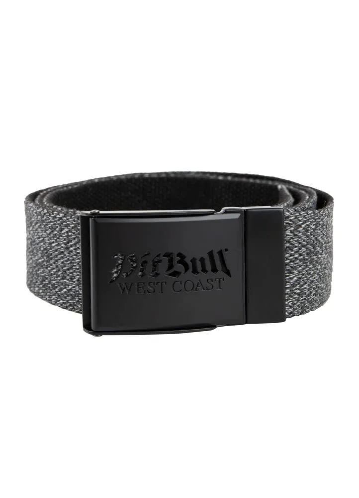 Pit Bull Old cintura con logo nera classica