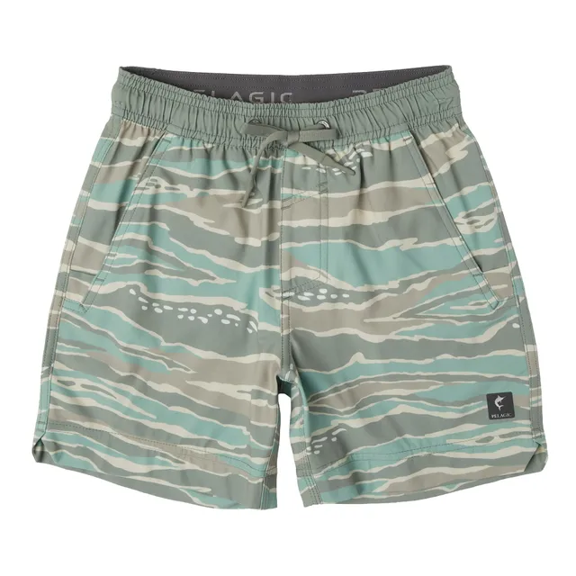 Pelagic Leiday ragazzo costume mangrove elasticizzato