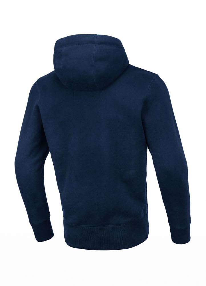 Pitbull Base Piccolo Logo felpa zip cotone taglia L