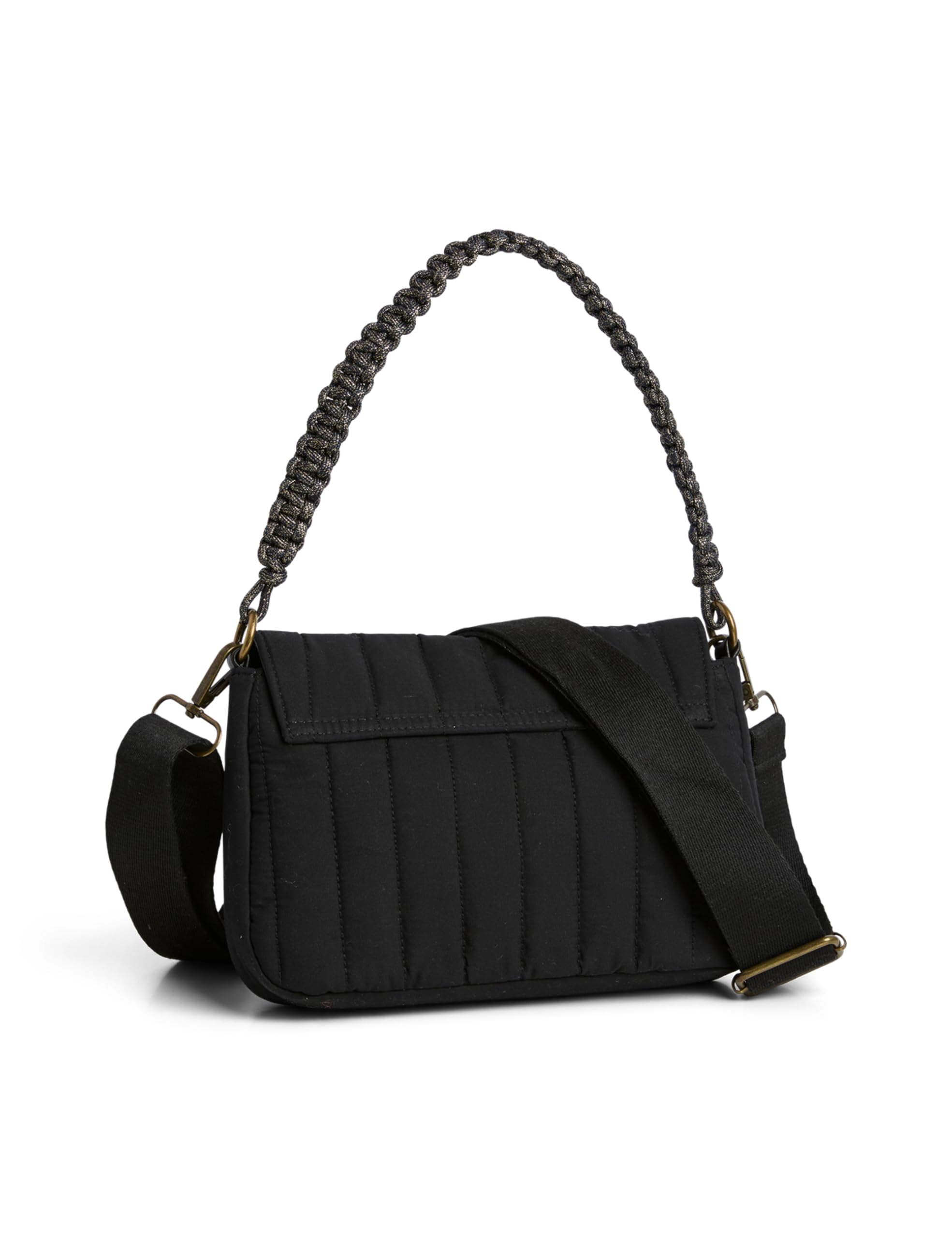 Pieces Pcboline Quilted Cross Body tracolla nera trapuntata