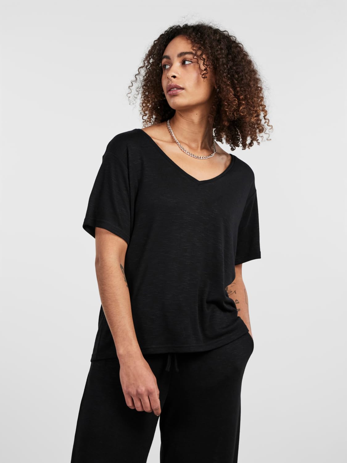 PIECES Pcnollie SS Top t-shirt manica corta