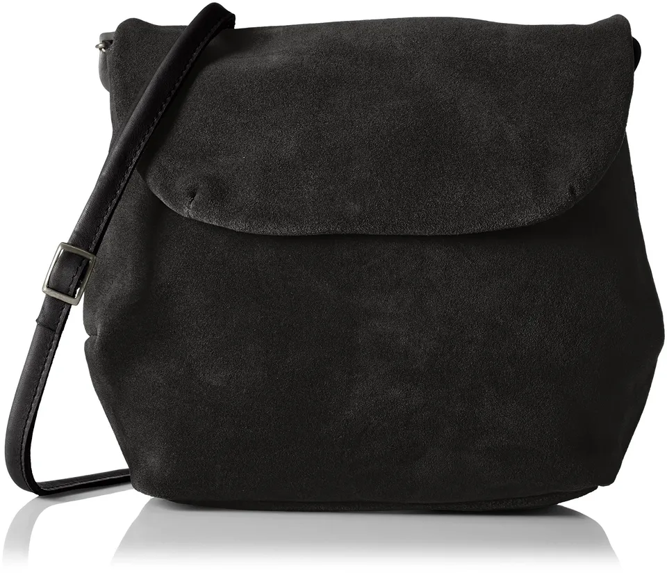 Pieces Pcmacca Suede Crossover borsa tracolla scamosciata