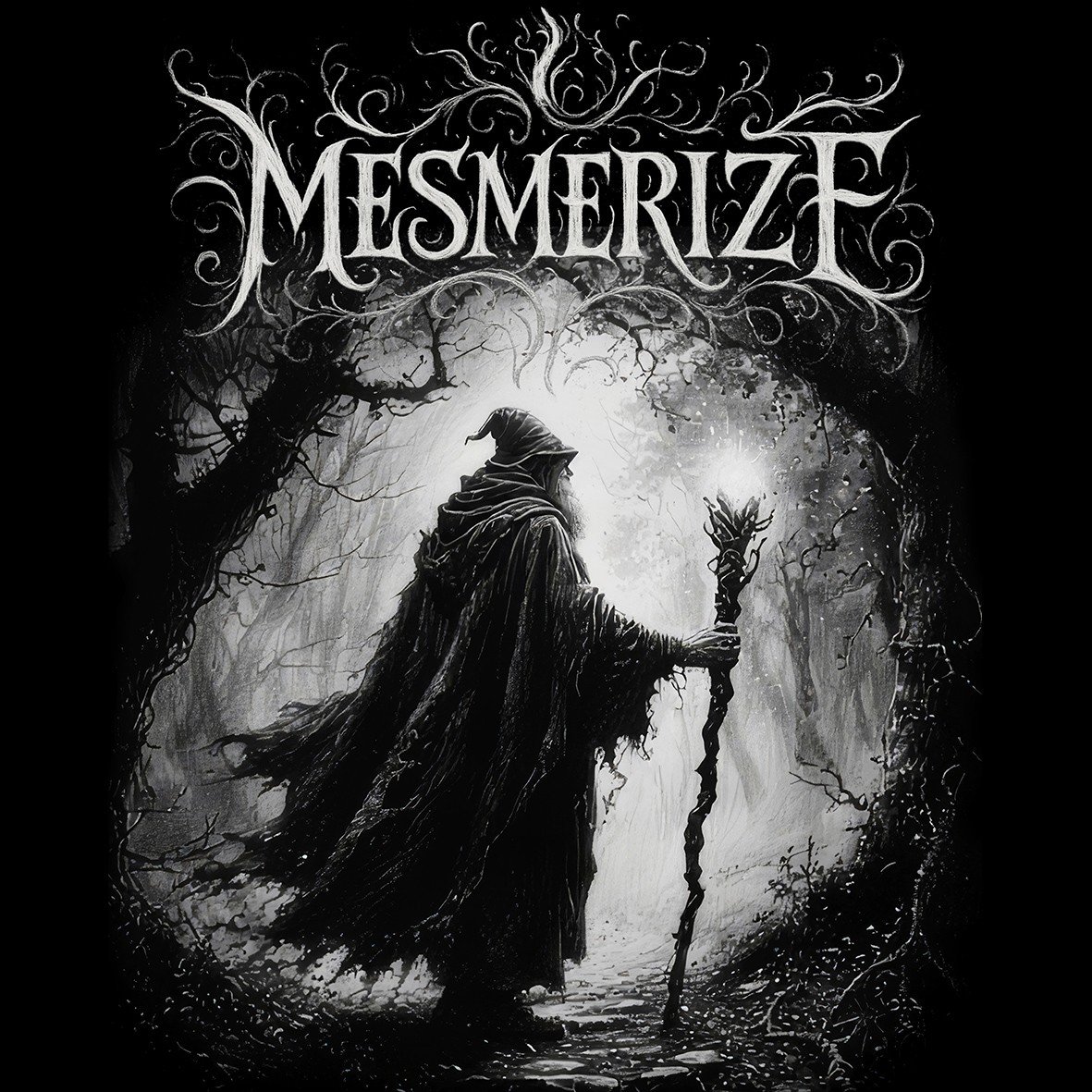 Mesmerize Tee-Records Off The Beaten Path t-shirt cotone