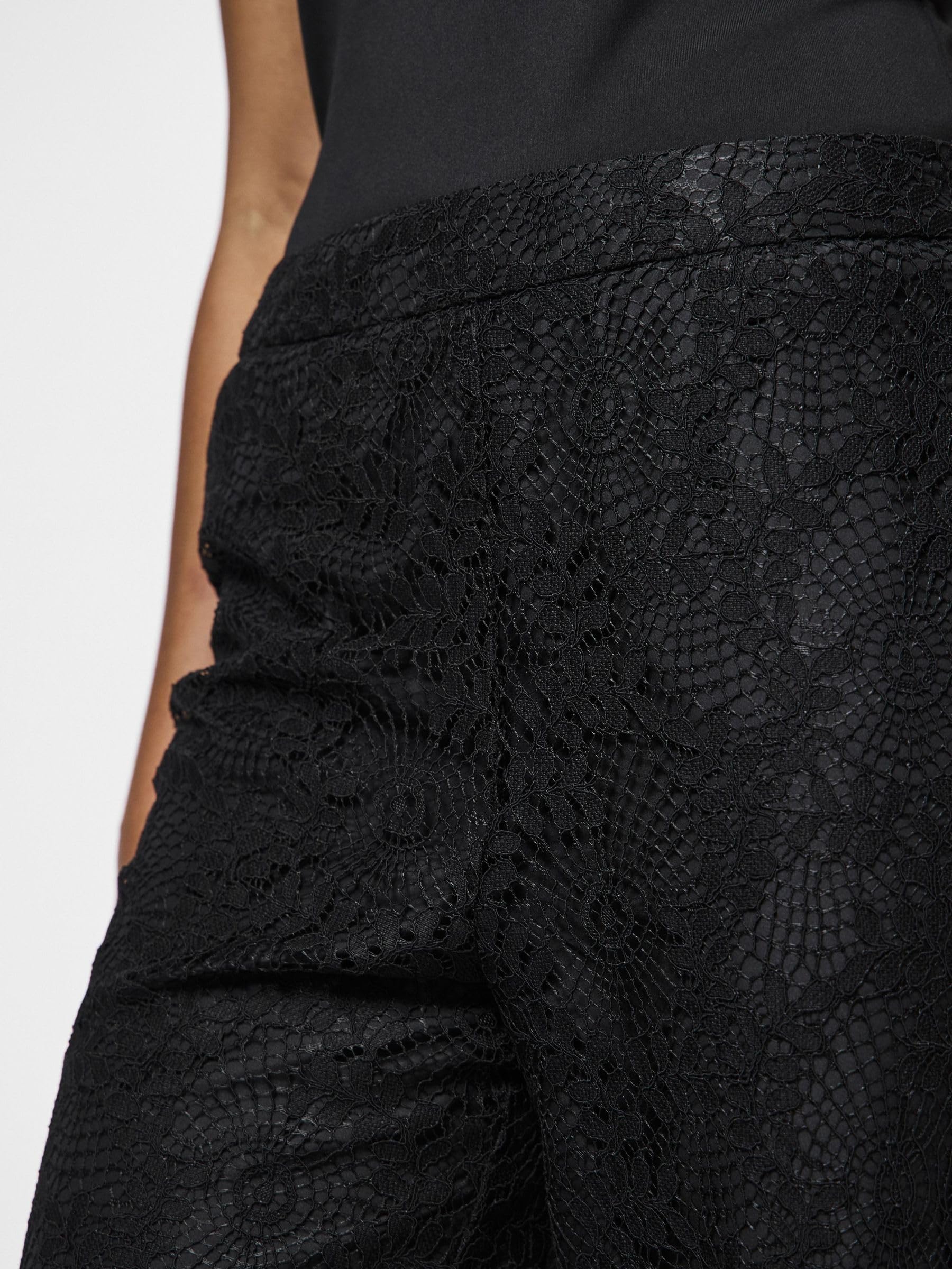 Pieces Pcbosulla HW pantaloni donna S gamba larga