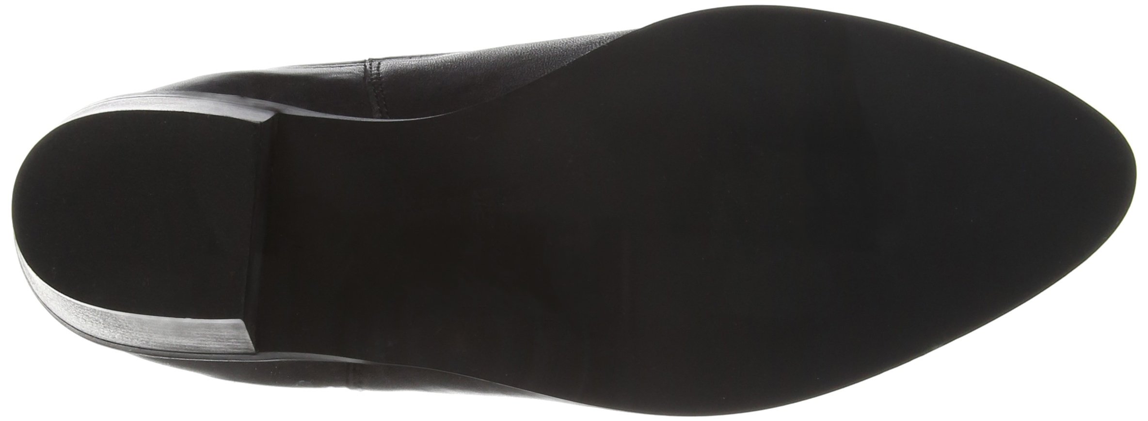 Pieces Psumiko Leather Boot stivali donna 37 neri in pelle