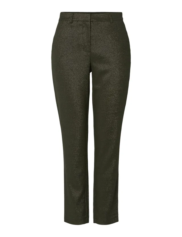 Pieces Pcbosella MW Ankle pantaloni glitter 48-50 Plus