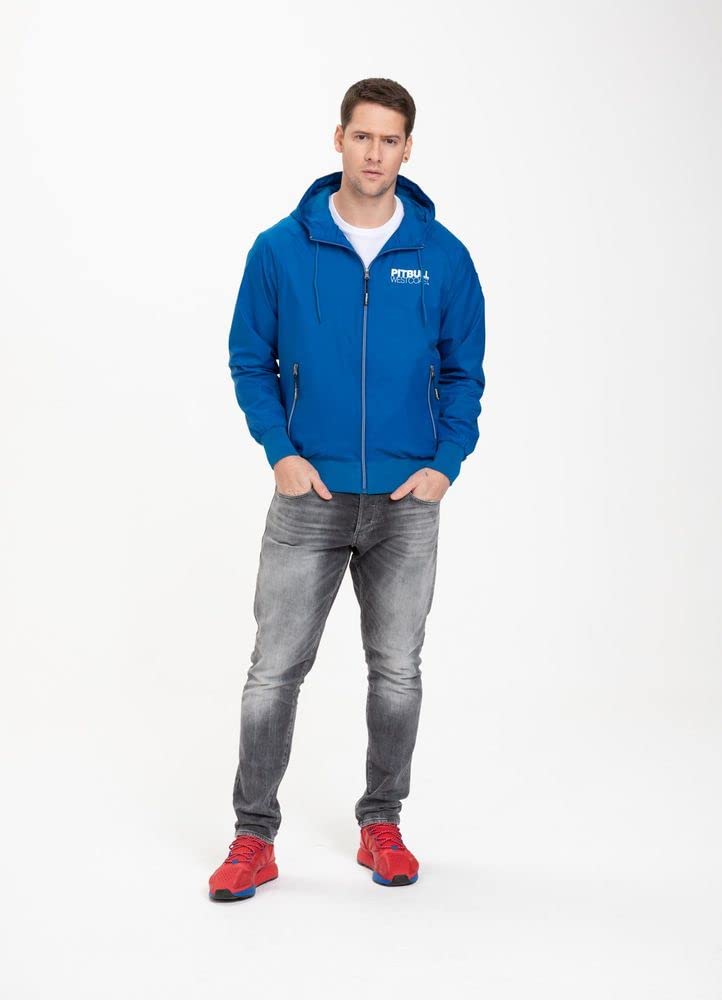 Pit Bull West Coast Athletic Jacket giacca blu royal S