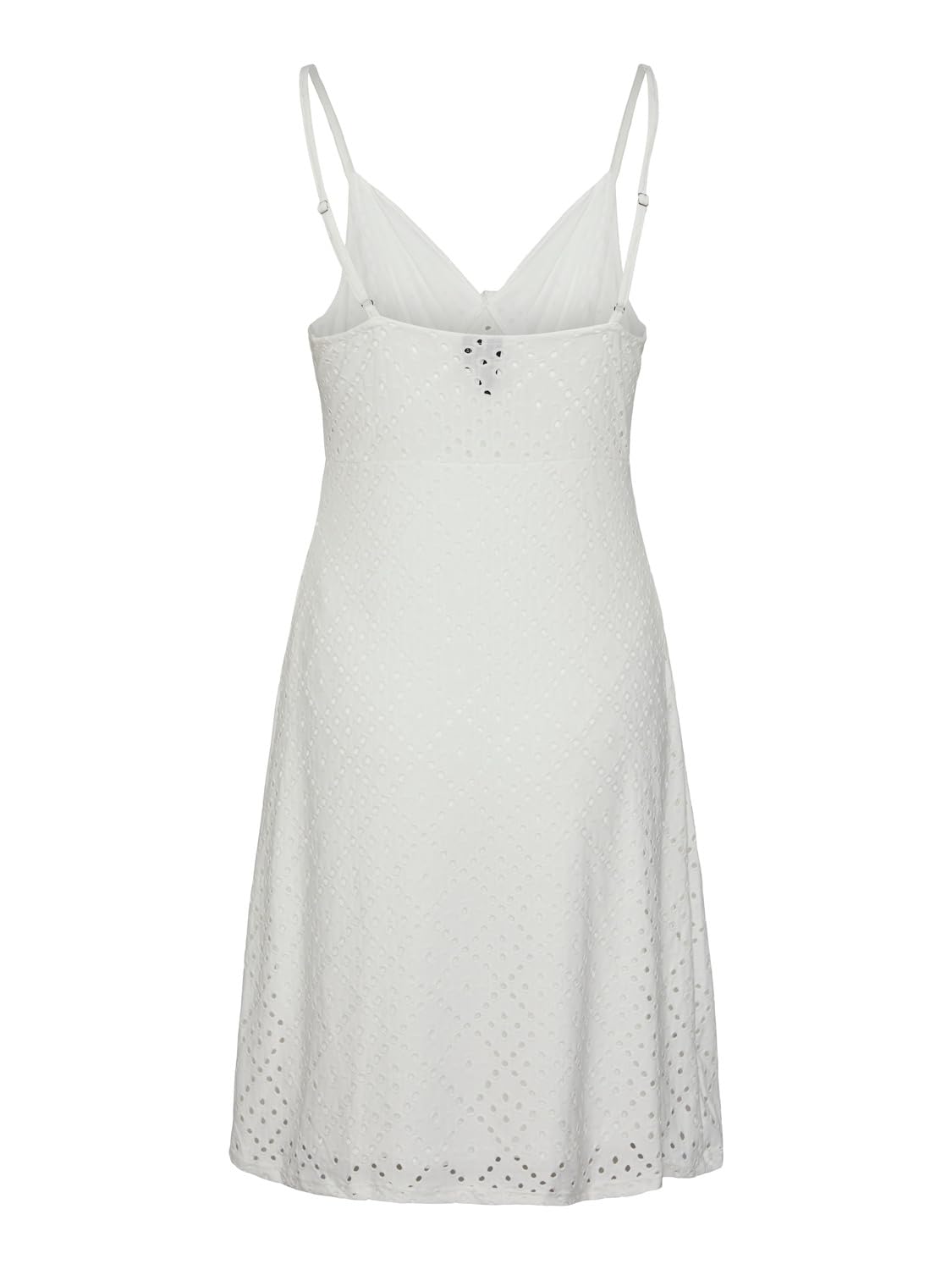 Pieces & Peace Pcluca Strap Dress vestito S Cloud Dancer spalline