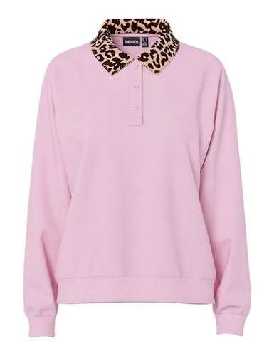 Pieces Pcjackie LS Jrs Polo FC polo donna taglia S in cotone