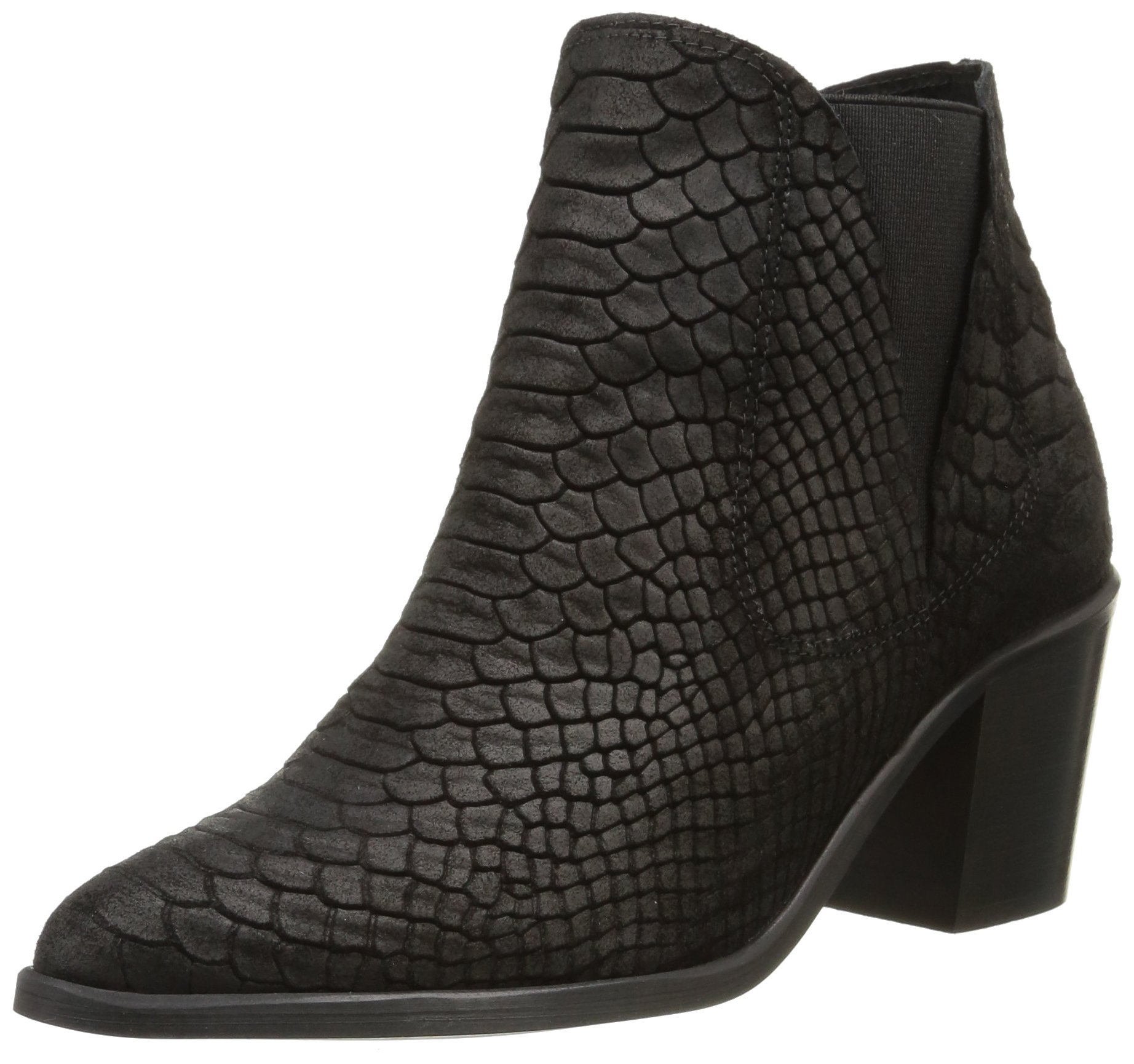 Pieces Psumiko Croc stivali donna nero 37 EU pelle