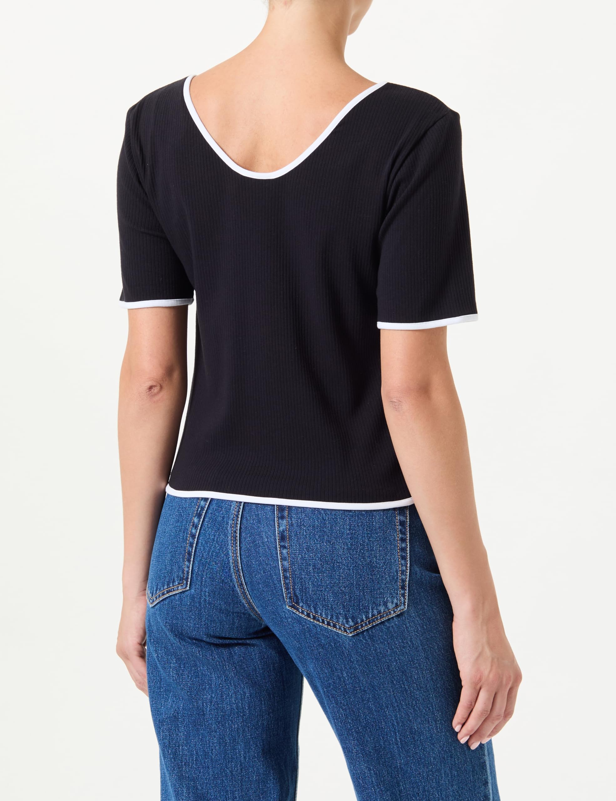 Pieces Pckhloe SS Tee maglietta manica corta cotone