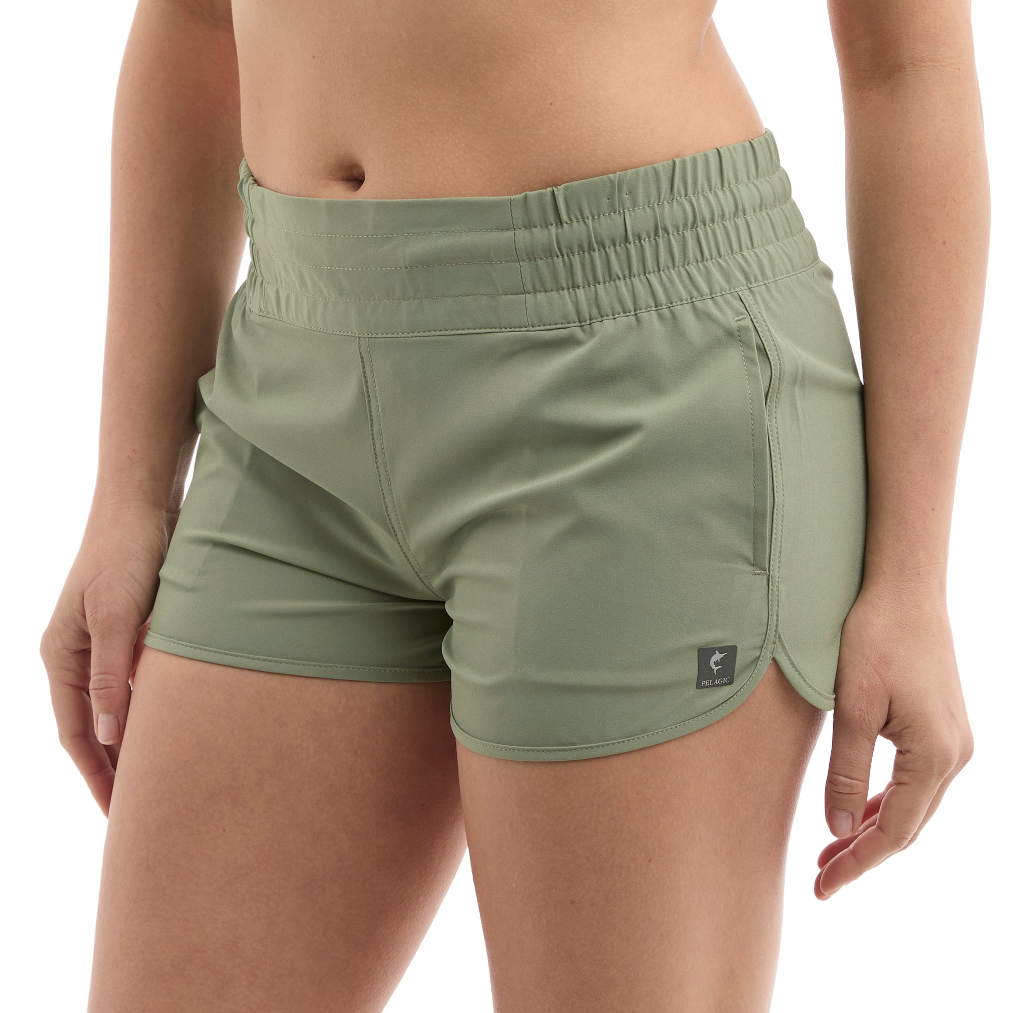 Pelagic Ws Bali pantaloncini donna mangrove elasticizzati
