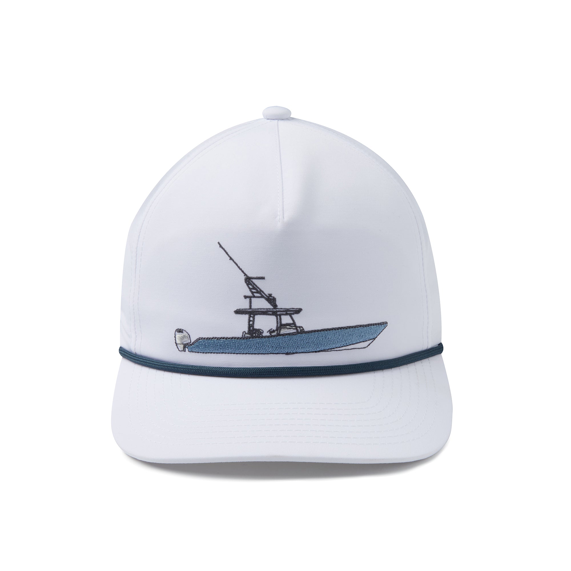 PELAGIC Adrift Fast Times cappello snapback bianco poliestere