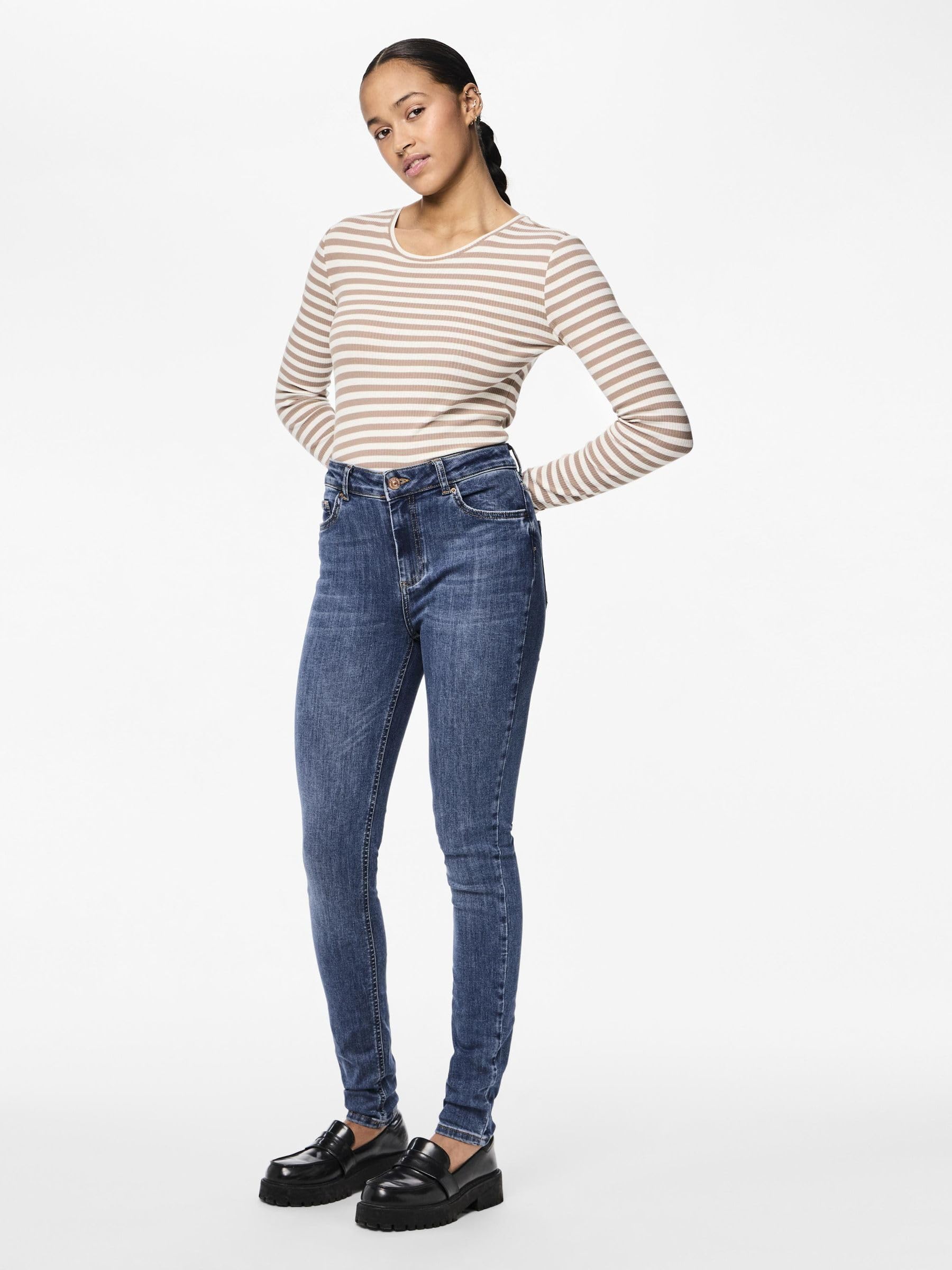 Pieces & Peace jeans donna XS 32L cotone uso quotidiano