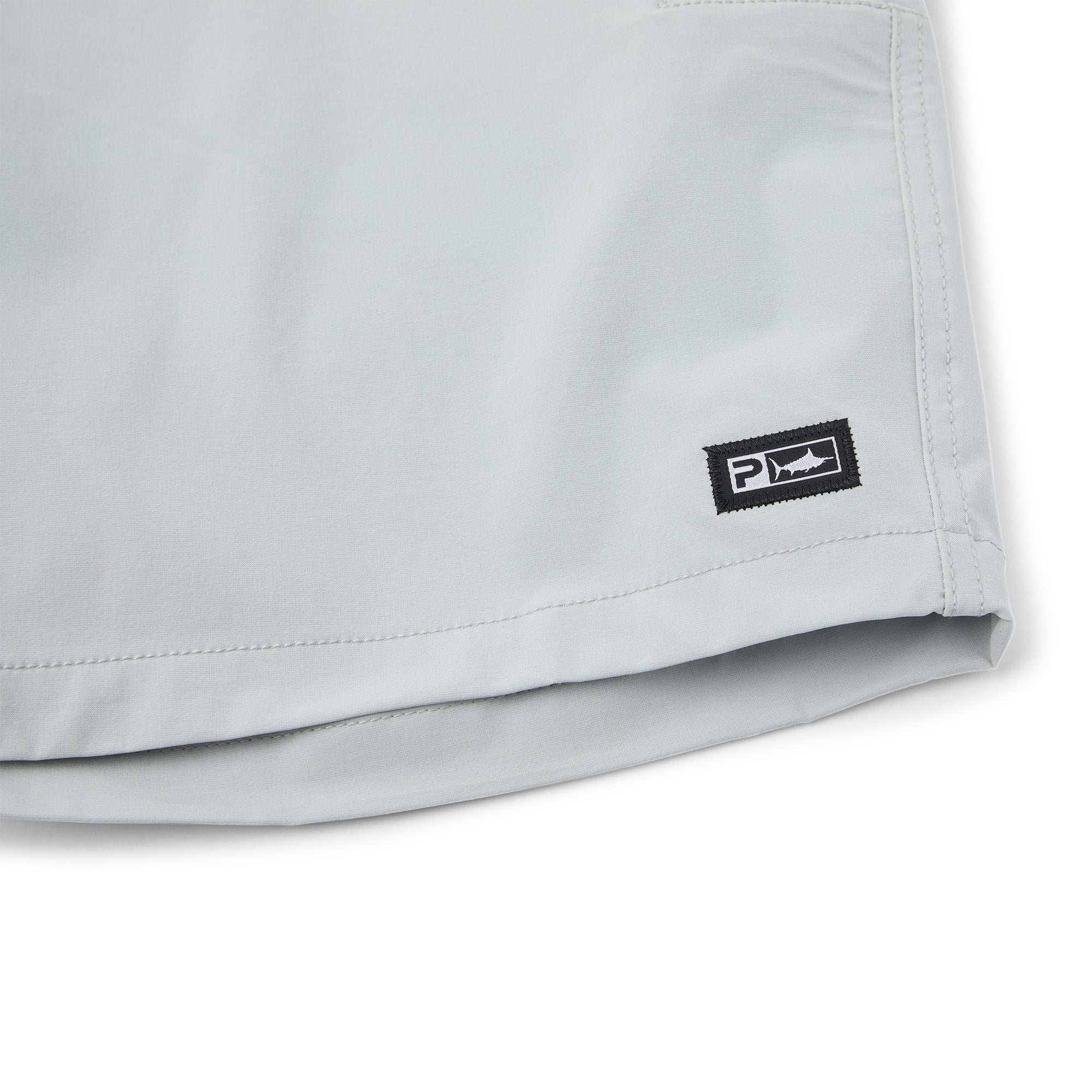 Pelagic Mako pantaloncini uomo grigio chiaro elasticizzati
