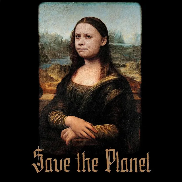 Rex Save The World Greta maglietta unisex