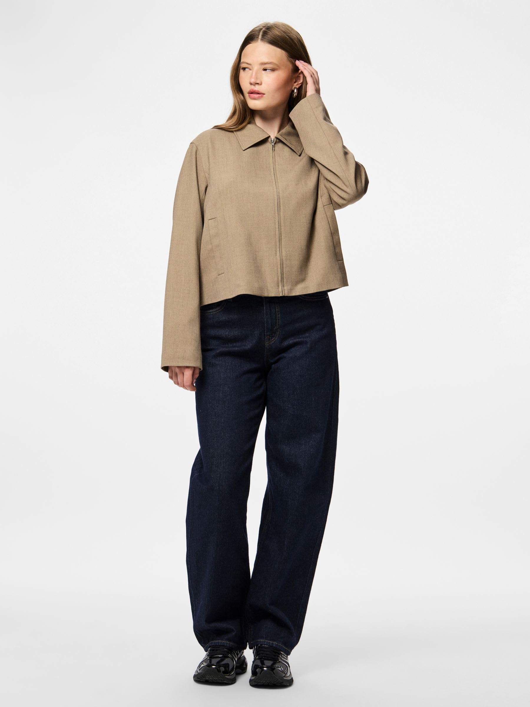 Pieces Pcbubbles Short Blazer Jacket giacca corta XL