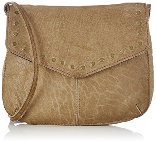 Pieces Pcjakarta Borsa Cross Pelle Donna Nera Borchie