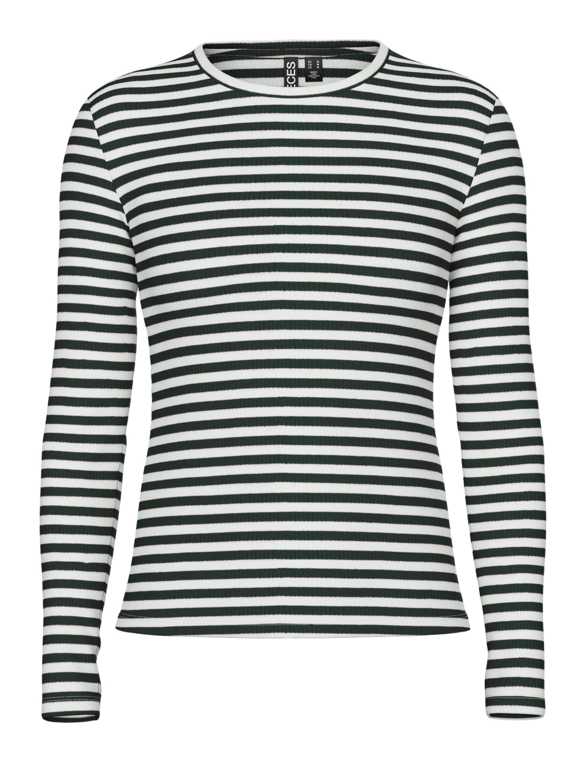Pieces Pcruka LS Top Jrs Noos BC maglia manica lunga Tawny Port