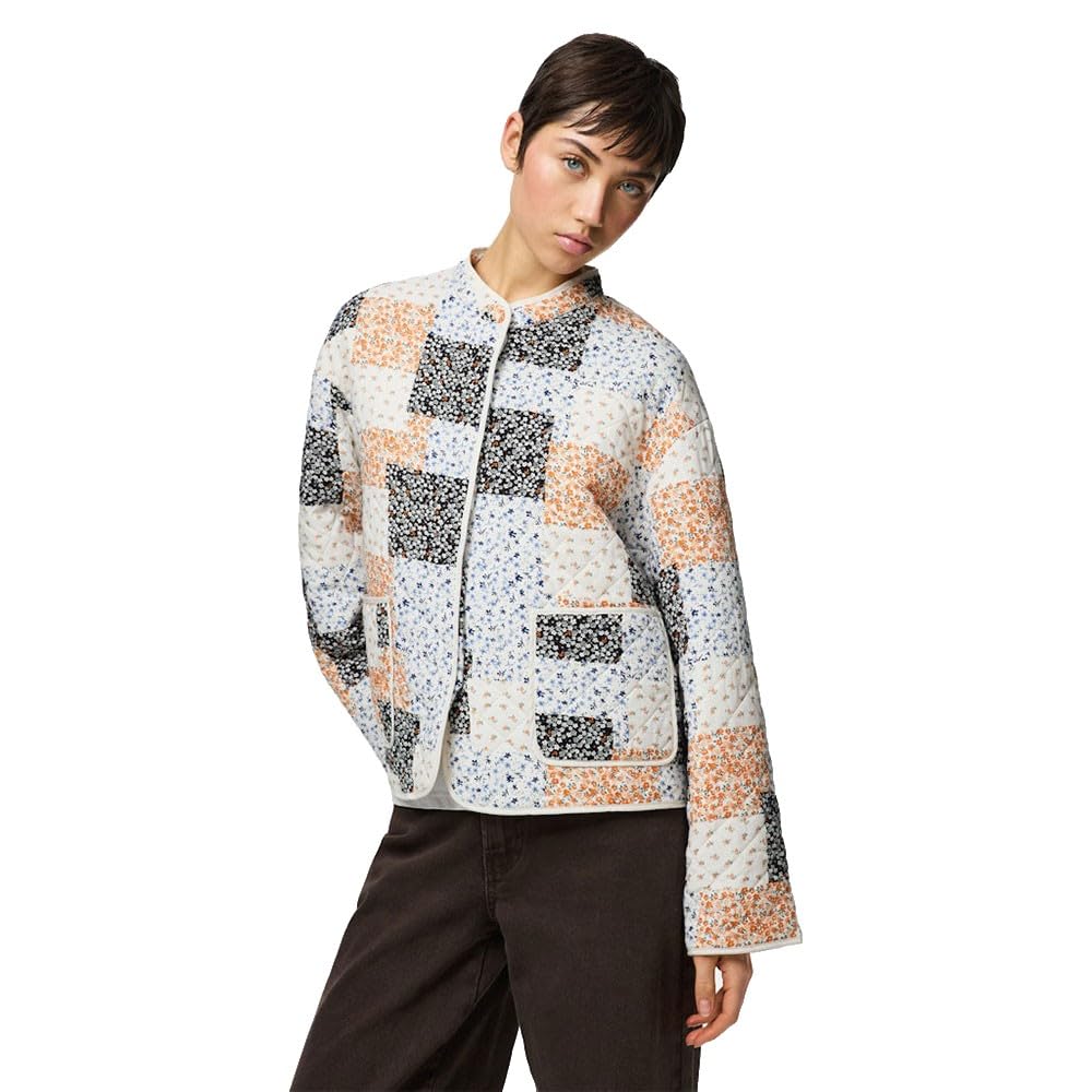 Pieces & Peace Rikke giacca trapuntata donna 2XL leggera